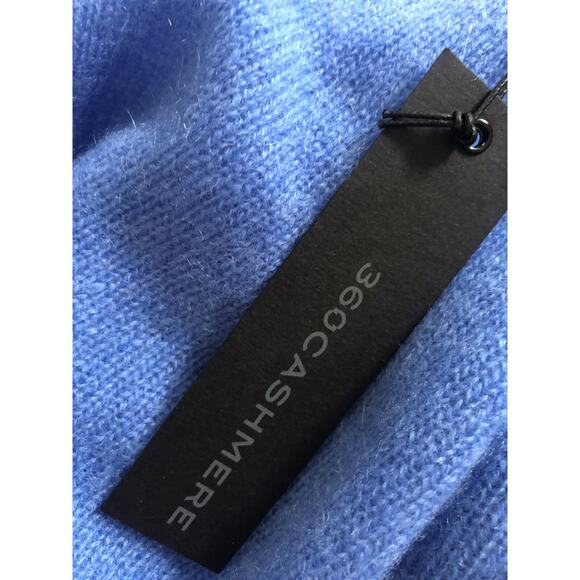 360 Cashmere SWEATER Rocky Barnes Rylee Sweater Blue Size S A001919 - Picture 7 of 10